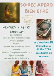 Soirée apéro bien-être