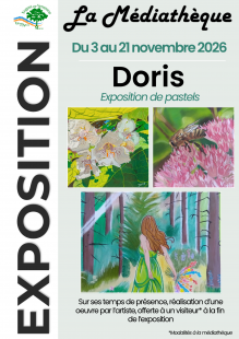 Exposition de pastels de Doris