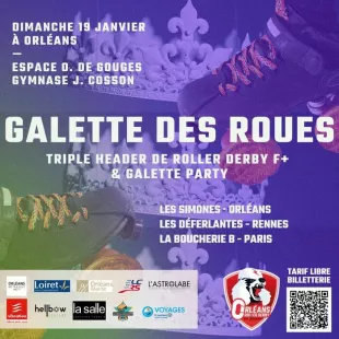 Galette des roues - Matchs de roller derby