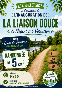 Randonnée- inauguration liaison douce