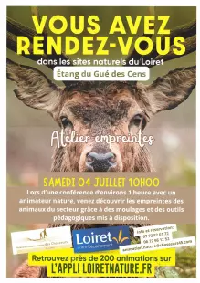 Atelier - conférence empreintes