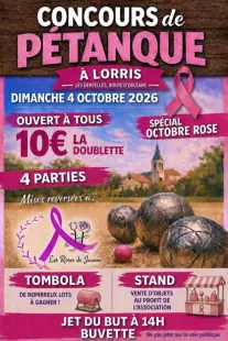 Concours de pétanque