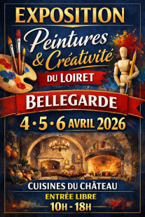 Exposition peintures et créativités du Loiret