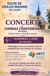 Concert de la Chorale Chantereine de Ladon