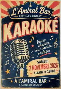 Karaoké à L'Amiral Bar