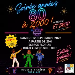 Soirée Année 80 à 2000