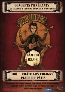 Concert itinérant, les canaux à vélo de Roanne à Montargis