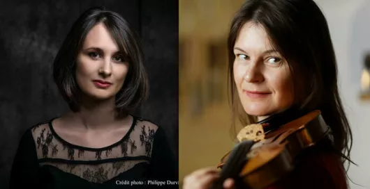 Duo piano (Lucie Chouvel) / violon (Maria Ciczewska)