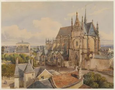 La Collégiale Saint-Aignan et sa crypte