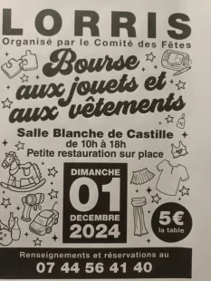 Bourse aux jouets