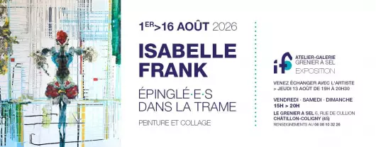 Exposition d'Isabelle Frank : Epinglé.e.s dans la trame