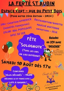 Fête Solognote • La Ferté Saint Aubin