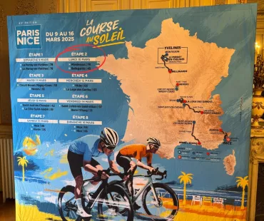 Étape 2 du PARIS NICE 2025