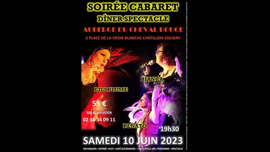 Soirée Cabaret - Dîner spectacle