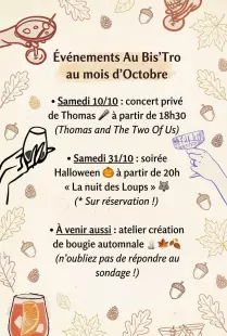 Soirée Halloween 
