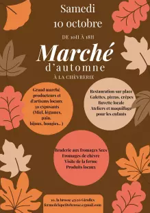 Marché d'automne à la Chèvrerie