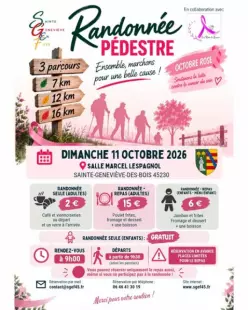 Randonnée - Octobre rose