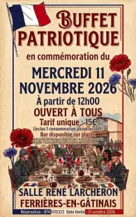 Buffet patriotique