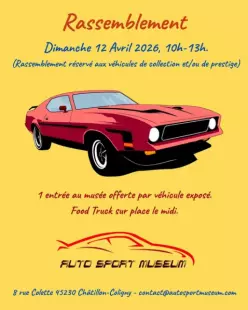 Rassemblement de voitures anciennes