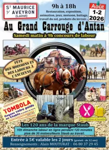Fête des moissons et des labours à l'ancienne