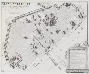 Visites privilèges : cartes et plans d'Orléans