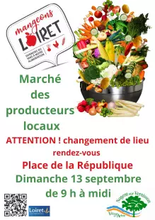 Marché des producteurs locaux - Dimanche