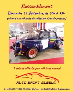 Rassemblement voitures collections/prestige