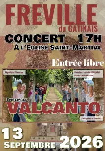 Concert de l'Ensemble Valcanto
