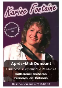 Après-midi Dansant avec Karine Fontaine