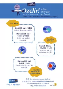 La bibliothèque du Bardon participe à Ozé'Lir !