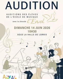 Audition des élèves de l'école de musique