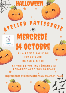 Atelier pâtisserie Halloween