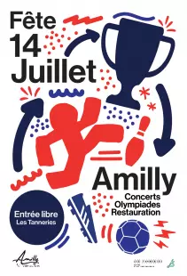 Fête du 14 juillet aux Tanneries