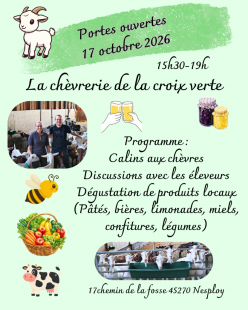 Journée portes ouvertes de la Chèvrerie de la Croix Verte