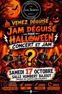 Jam déguisé pour Halloween