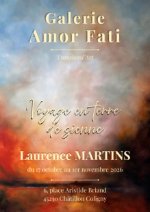 Exposition de peintures de Laurence Martins