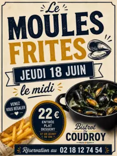 Midi moules/frites