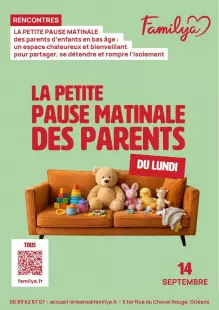 La petite pause matinale des parents