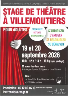 Stage de théâtre