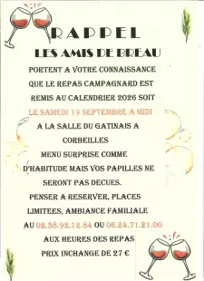 Repas campagnard