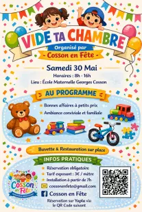 Vide ta chambre - 30/05/26