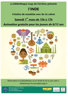 Animation bibliothèque : l'Inde