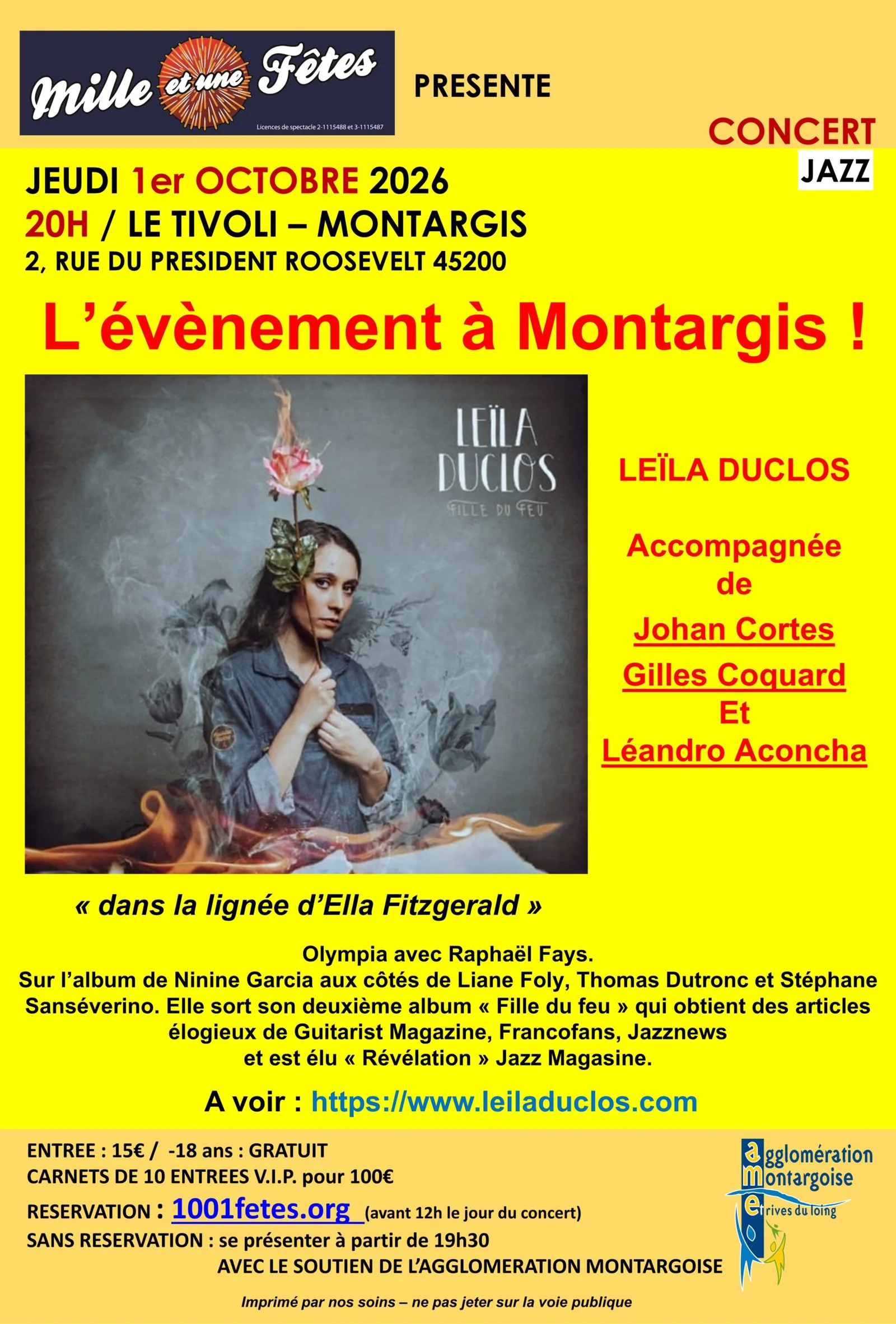 Leïla Duclos “Fille du Feu”