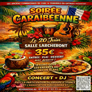 Soirée concert Caraïbéenne