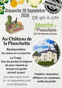 Marché de producteurs et d'artisans locaux
