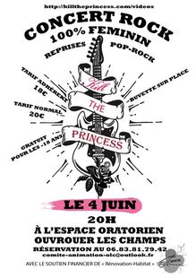 Concert rock 100% féminin : Kill the princess