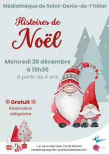 Histoires de Noël à Saint-Denis-de-l'Hôtel