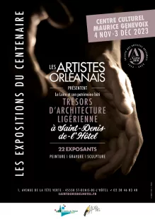 Exposition des Artistes Orléanais : La Loire et son patrimoine bâti - Trésors d'architecture ligérie