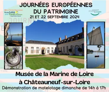 Journées européennes du patrimoine au musée de la marine de Loire