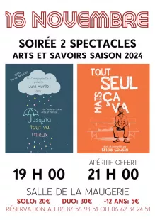 Arts et Savoirs - Spectacles et concerts - Saison 2024